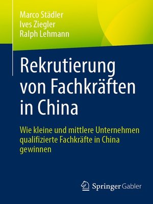 cover image of Rekrutierung von Fachkräften in China
